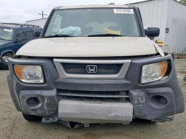 5J6YH183X5L009885 - 2005 HONDA ELEMENT LX TAN photo 9