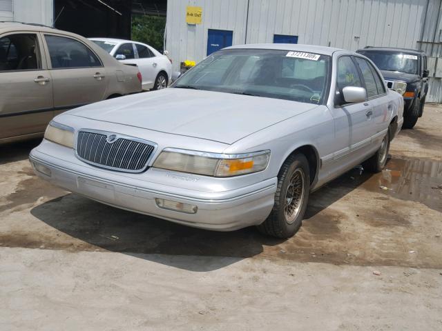 2MELM75W1TX620979 - 1996 MERCURY GRAND MARQ GRAY photo 2