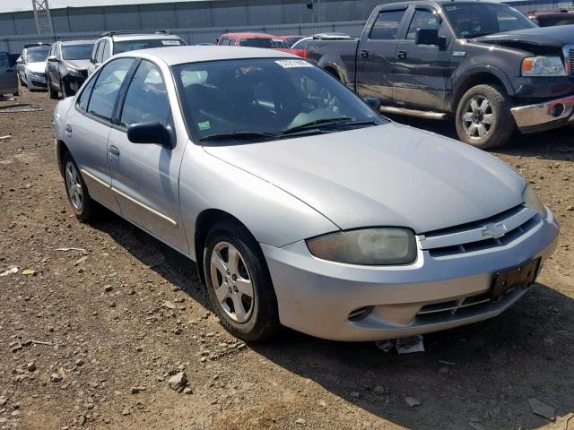 1G1JF52F047305330 - 2004 CHEVROLET CAVALIER L SILVER photo 1