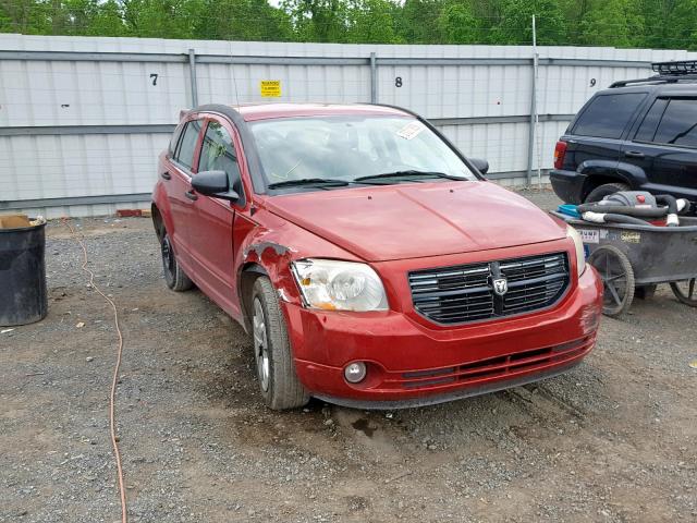 1B3JB48B37D500220 - 2007 DODGE CALIBER SX RED photo 1