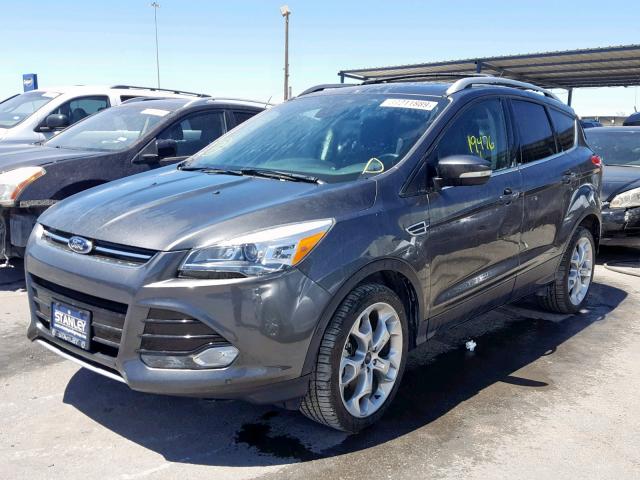 1FMCU0J93FUB29703 - 2015 FORD ESCAPE TIT GRAY photo 2