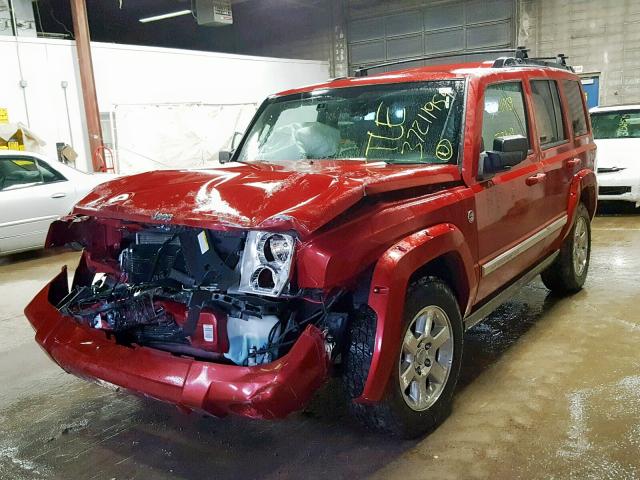 1J8HG58216C299600 - 2006 JEEP COMMANDER 红色 照片 2