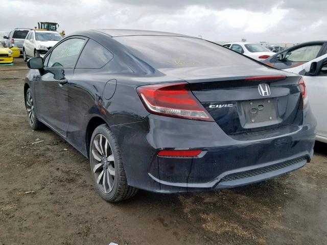 2HGFG3B09FH526055 - 2015 HONDA CIVIC EXL BLACK photo 3