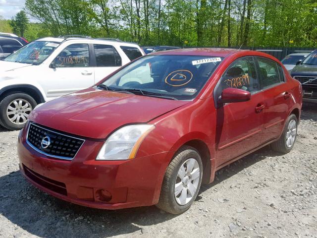 3N1AB61E08L635006 - 2008 NISSAN SENTRA 2.0 RED photo 2