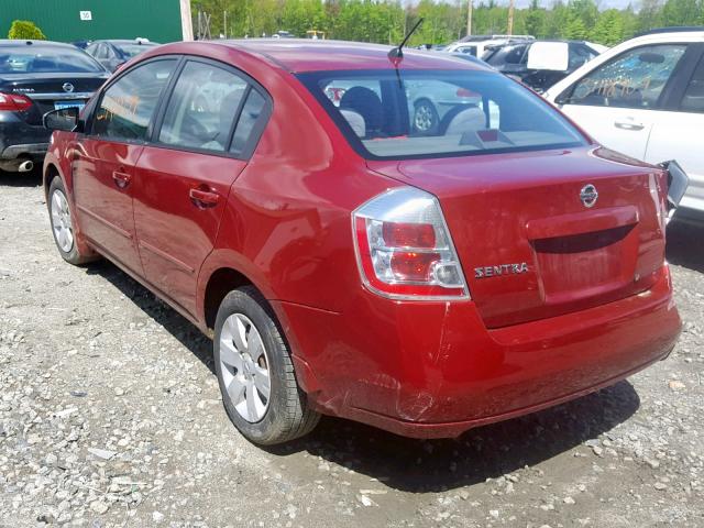 3N1AB61E08L635006 - 2008 NISSAN SENTRA 2.0 RED photo 3