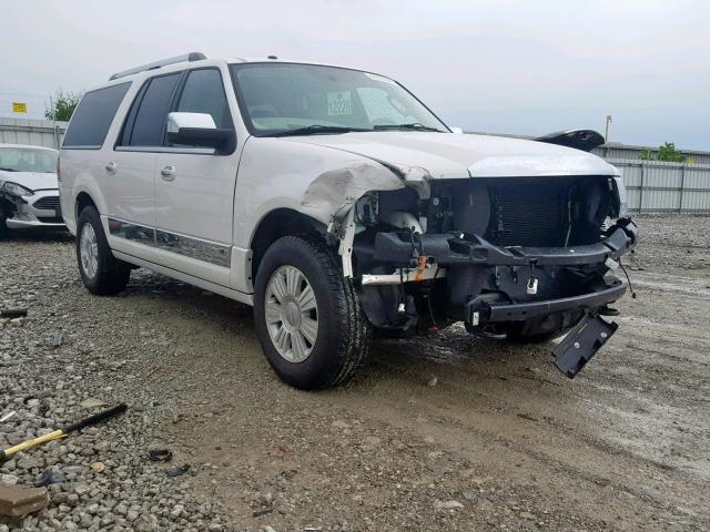 5LMJJ3J50BEJ10333 - 2011 LINCOLN NAVIGATOR 白色 照片 1