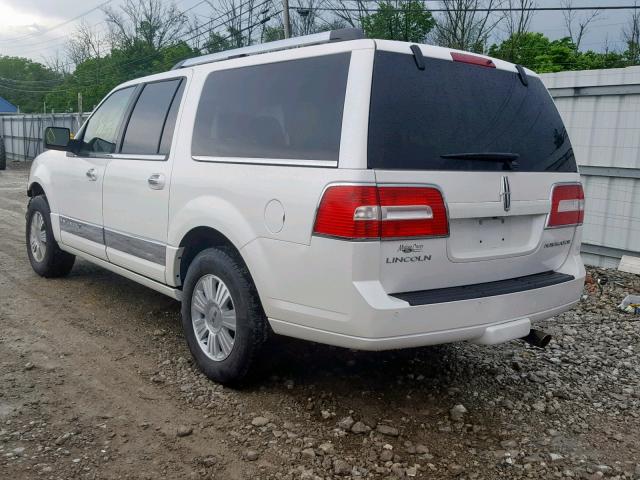 5LMJJ3J50BEJ10333 - 2011 LINCOLN NAVIGATOR 白色 照片 3