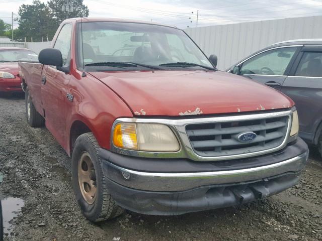 1FTZF17201NA12284 - 2001 FORD F150 BURGUNDY photo 1