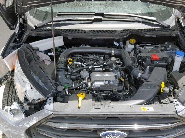 MAJ3P1RE7JC203194 - 2018 FORD ECOSPORT S GRAY photo 7