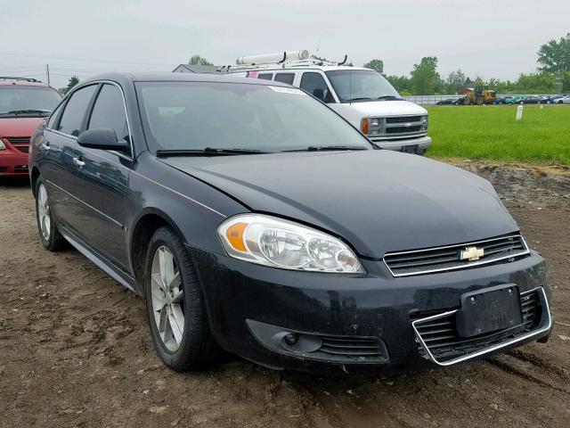 2G1WU57M591279668 - 2009 CHEVROLET IMPALA LTZ BLACK photo 1