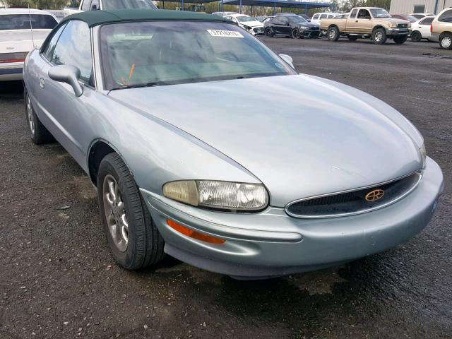 1G4GD2212V4704569 - 1997 BUICK RIVIERA BLUE photo 1