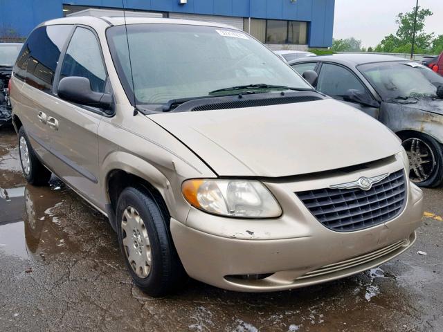 1C4GJ45342B629208 - 2002 CHRYSLER VOYAGER LX GOLD photo 1