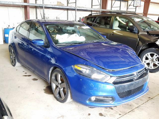 1C3CDFCB0DD325039 - 2013 DODGE DART LIMIT BLUE photo 1