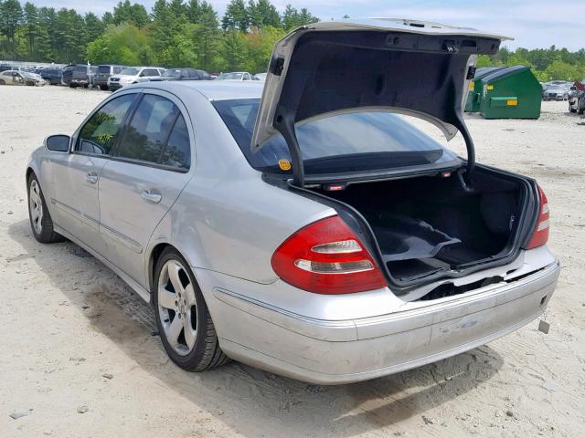 WDBUF65J43A229508 - 2003 MERCEDES-BENZ E 320 SILVER photo 3