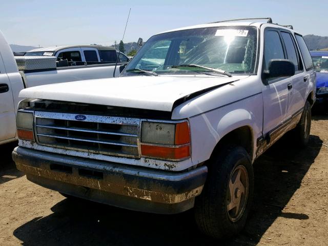 1FMDU34X3NUC98344 - 1992 FORD EXPLORER WHITE photo 2