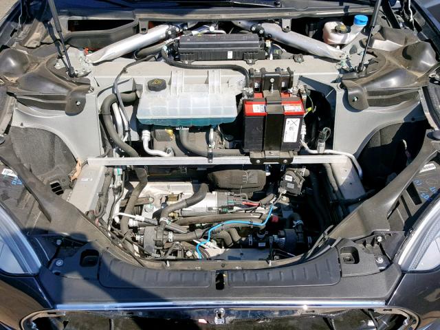 5YJSA1E25GF128316 - 2016 TESLA MODEL S فحمي صورة 7