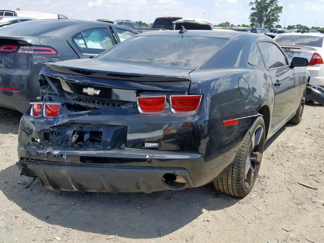 2G1FK1EJ5A9117570 - 2010 CHEVROLET CAMARO SS BLACK photo 4