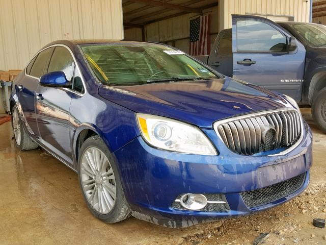 1G4PP5SK9D4238199 - 2013 BUICK VERANO BLUE photo 1