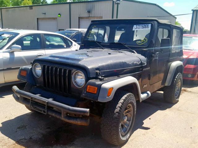 1J4FY29P5VP505460 - 1997 JEEP WRANGLER / BLACK photo 2