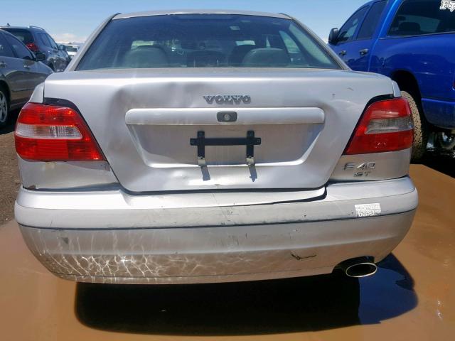 YV1VS29531F662142 - 2001 VOLVO S40 1.9T SILVER photo 9