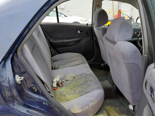 JM1BJ2210Y0213307 - 2000 MAZDA PROTEGE ES BLUE photo 6