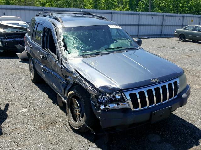 1J4GW48S83C603897 - 2003 JEEP GRAND CHER BLUE photo 1