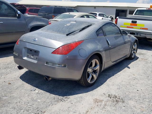 JN1AZ34E56M354697 - 2006 NISSAN 350Z COUPE SILVER photo 4