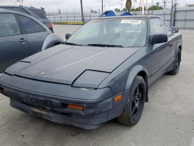 JT2AW15CXF0041619 - 1985 TOYOTA MR2 GRAY photo 2