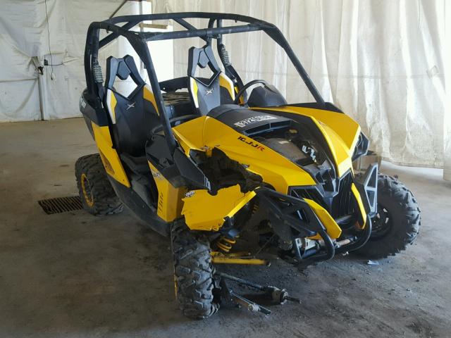 3JBPXLP14EJ001056 - 2014 CAN-AM MAVERICK 1 YELLOW photo 1