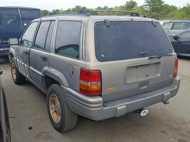 1J4GZ78Y4TC394543 - 1996 JEEP GRAND CHER TAN photo 3