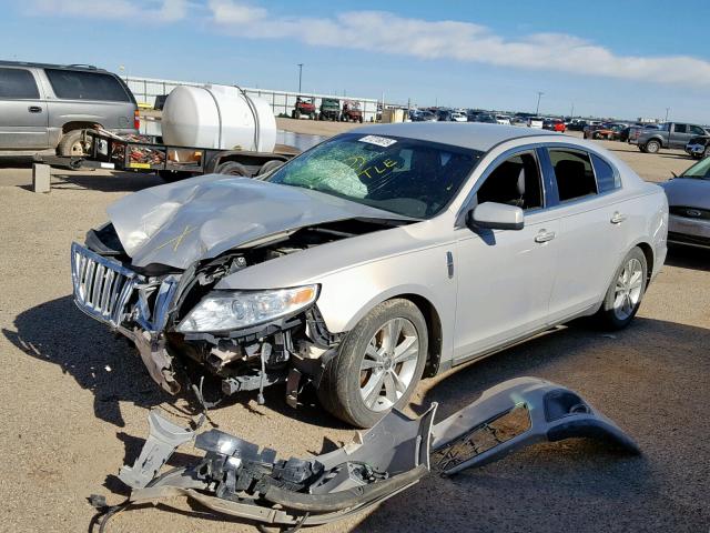 1LNHM93R89G633836 - 2009 LINCOLN MKS SILVER photo 2