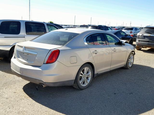 1LNHM93R89G633836 - 2009 LINCOLN MKS SILVER photo 4