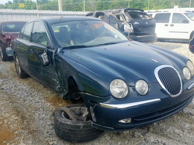 SAJDA01C7YFL37718 - 2000 JAGUAR S-TYPE GREEN photo 1