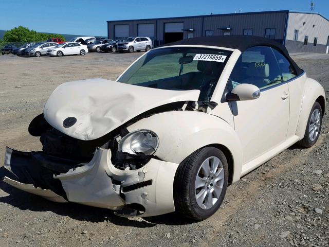 3VWPF31Y18M401839 - 2008 VOLKSWAGEN NEW BEETLE Krem foto 2