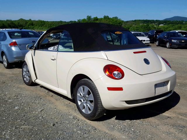 3VWPF31Y18M401839 - 2008 VOLKSWAGEN NEW BEETLE Krem foto 3
