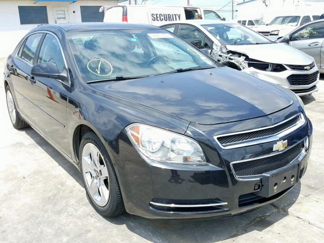 1G1ZC5EB5AF120194 - 2010 CHEVROLET MALIBU 1LT BLACK photo 1
