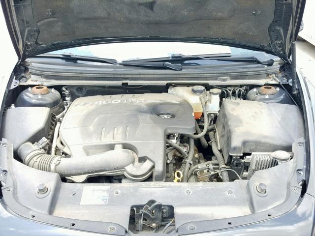 1G1ZC5EB5AF120194 - 2010 CHEVROLET MALIBU 1LT BLACK photo 7