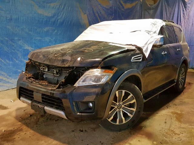 JN8AY2ND9J9059912 - 2018 NISSAN ARMADA SV BLUE photo 2