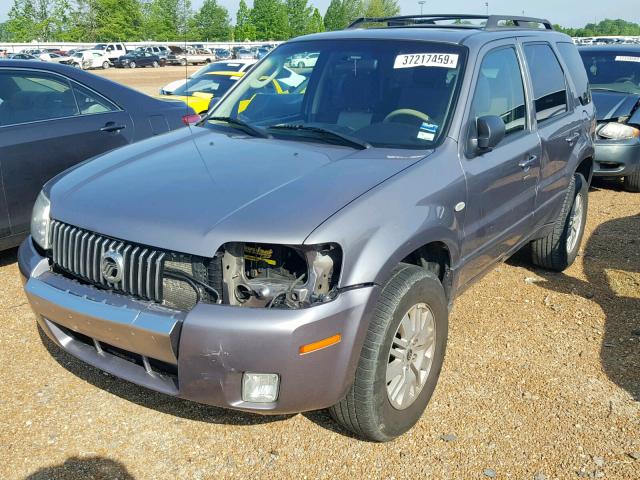 4M2CU81197KJ02591 - 2007 MERCURY MARINER LU GRAY photo 9