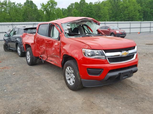 1GCGTCEN2J1296534 - 2018 CHEVROLET COLORADO L RED photo 1