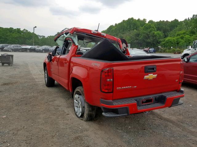 1GCGTCEN2J1296534 - 2018 CHEVROLET COLORADO L RED photo 3