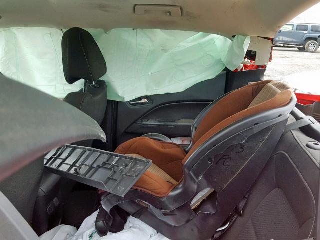 1GCGTCEN2J1296534 - 2018 CHEVROLET COLORADO L RED photo 6