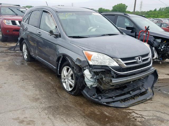 5J6RE4H72AL063922 - 2010 HONDA CR-V EXL GRAY photo 1