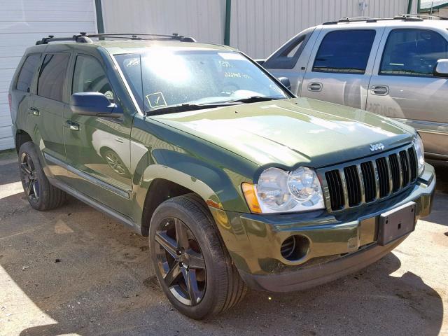 1J8GR48K67C544053 - 2007 JEEP GRAND CHER GREEN photo 1