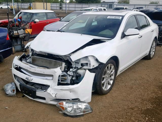 1G1ZE5E14BF273149 - 2011 CHEVROLET MALIBU LTZ 白色 照片 2
