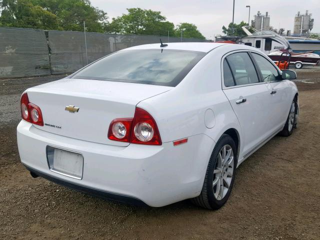 1G1ZE5E14BF273149 - 2011 CHEVROLET MALIBU LTZ 白色 照片 4