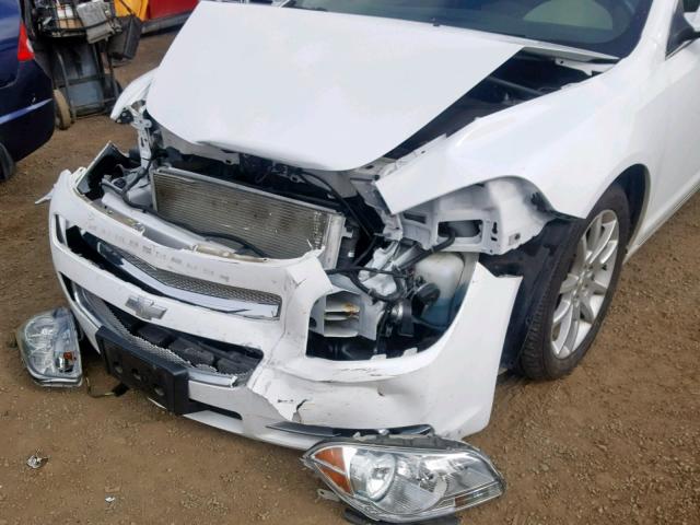1G1ZE5E14BF273149 - 2011 CHEVROLET MALIBU LTZ 白色 照片 9