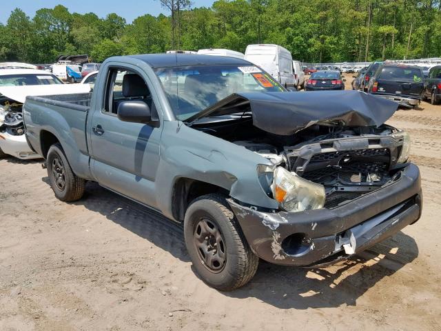 5TFNX4CN8BX003125 - 2011 TOYOTA TACOMA GREEN photo 1