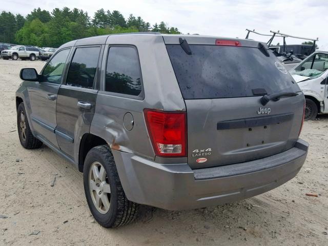 1J8GR48K38C184113 - 2008 JEEP GRAND CHER GRAY photo 3