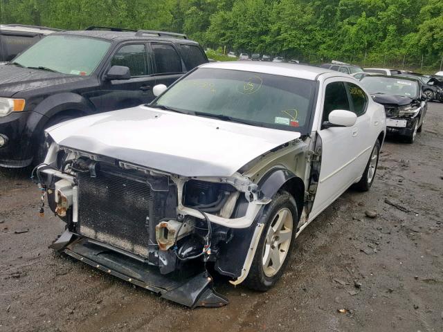 2B3CA3CV5AH257463 - 2010 DODGE CHARGER SX WHITE photo 2